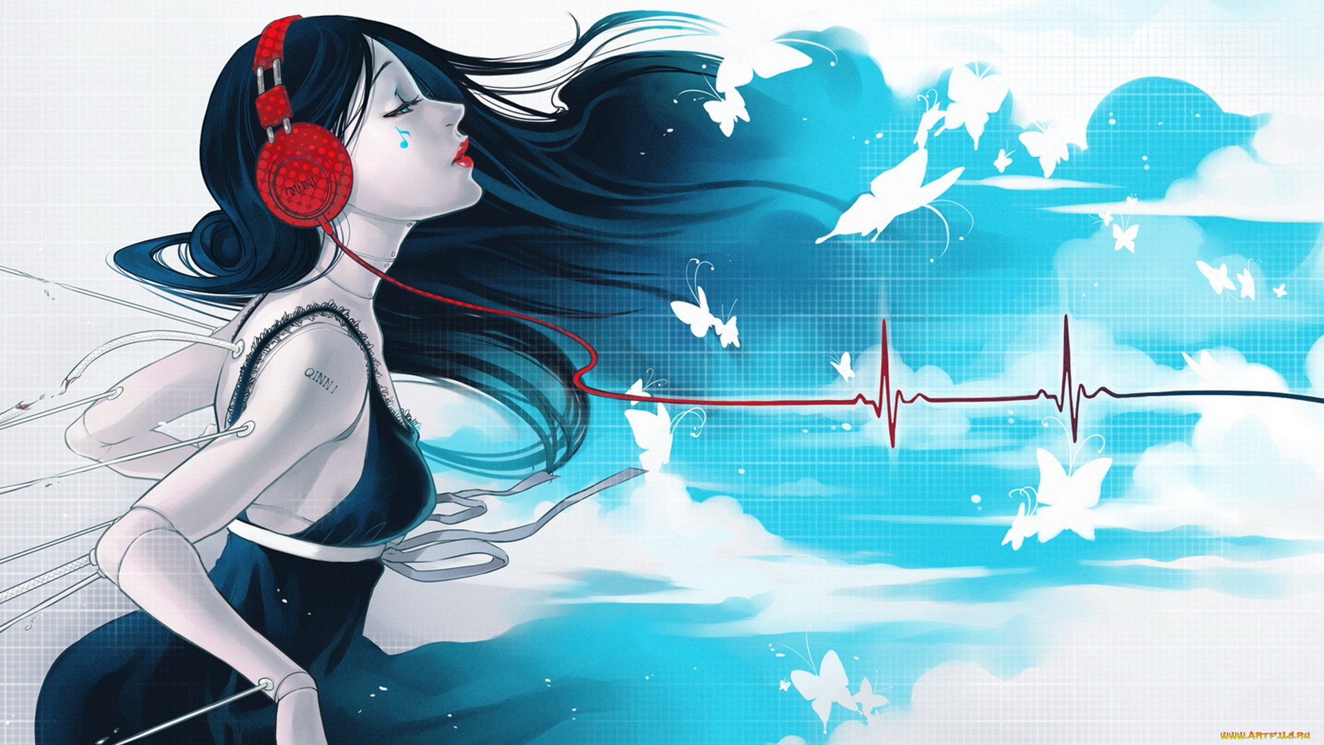 , headphones, instrumental, 